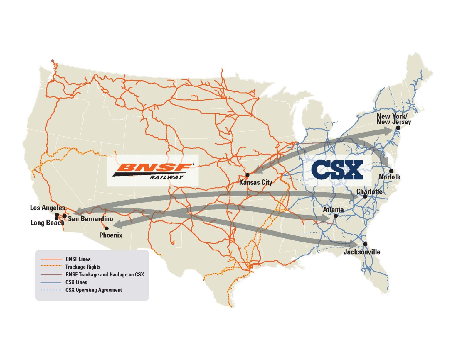 BNSF-CSX Partnership – How the Future Moves. - Friends of CSX