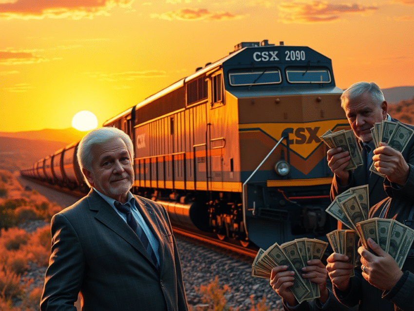 The money changers at Ancora want to treat CSX like a cash cow!